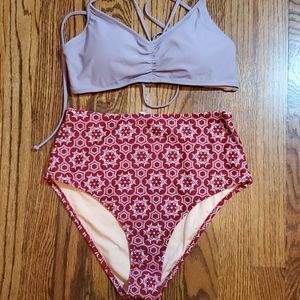 Cupshe High Waist Bikini
